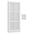 Mullion Door for W3636 (Sold as each) - Hallmark Frost by Fabuwood