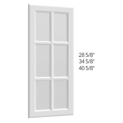 Mullion Door for W3636 (Sold as each) - Hallmark Frost by Fabuwood