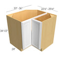 Lazy Susan Base 33 W X 34-1/2 H X 24 D- Hallmark Frost by Fabuwood