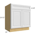 Sink Base 30 W X 34-1/2 H X 24 D- Hallmark Frost by Fabuwood