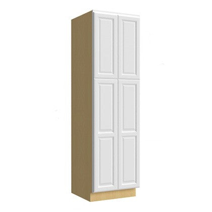 Pantry Cabinet 30 W X 90 H X 24 D- Hallmark Frost by Fabuwood