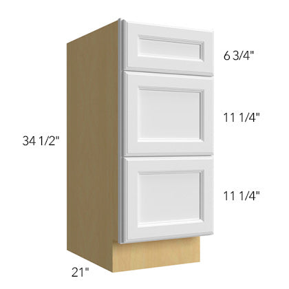 Vanity Drawer Base D- Hallmark Frost by Fabuwood
