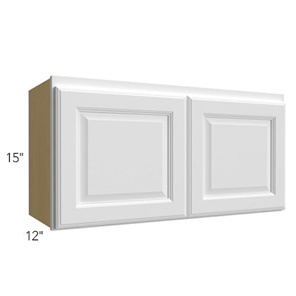 Wall 36 W X 15 H X 12 D - Hallmark Frost by Fabuwood