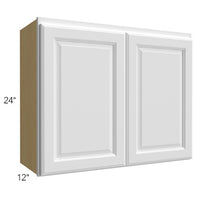 Wall 24 W X 24 H X 12 D - Hallmark Frost by Fabuwood