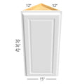 Wall Angle End Cabinet 12 W X 42 H X 12 D - Hallmark Frost by Fabuwood