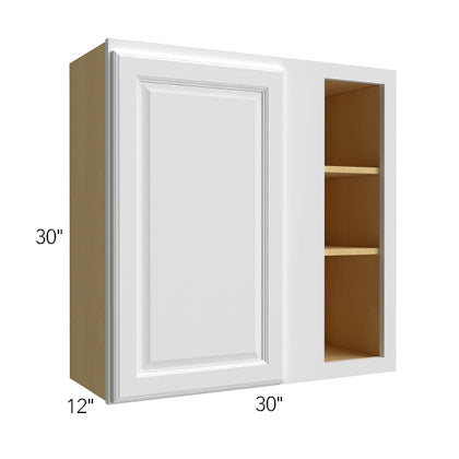 Wall Blind Corner 36-39 W X 30 H X 12 D (installs at 36-39 wide) - Hallmark Frost by Fabuwood