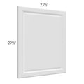 Base Wainscot Panel 23-1/2 W X 29-1/2 H - Hallmark by Fabuwood