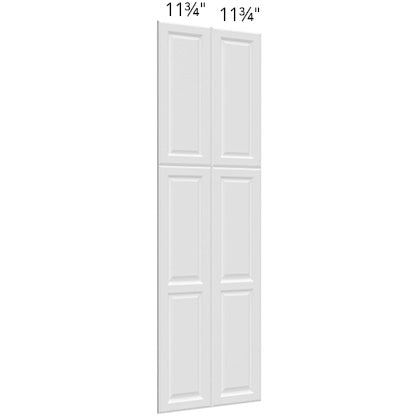 Tall Wainscot Panel for Pantry or Oven Cabinets 96 H X 24 D - Hallmark by Fabuwood