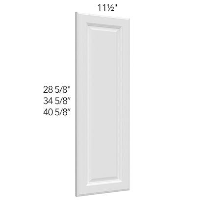 Wall Wainscot Panel for 42 H Wall Cabinets 41-1/2 H X 11-1/2 D - Hallmark by Fabuwood