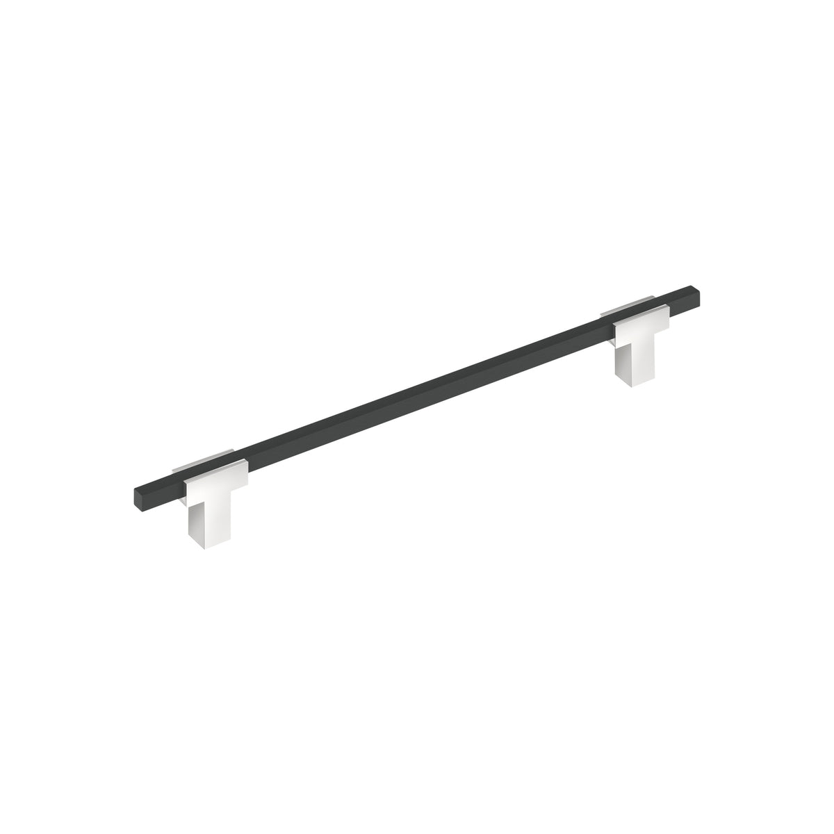 Amerock Urbanite Pull Chrome 8-13/16 in. Center-to-Center