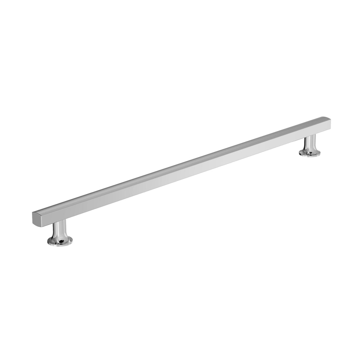 Amerock Everett Pull Polished Chrome 18 in. Center-to-Center