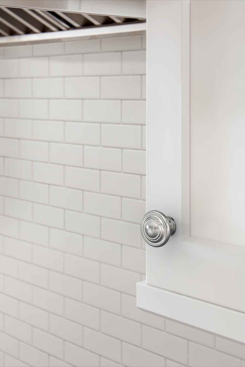 Amerock Inspirations Knob  Polished Chrome 1-3/4" Diameter