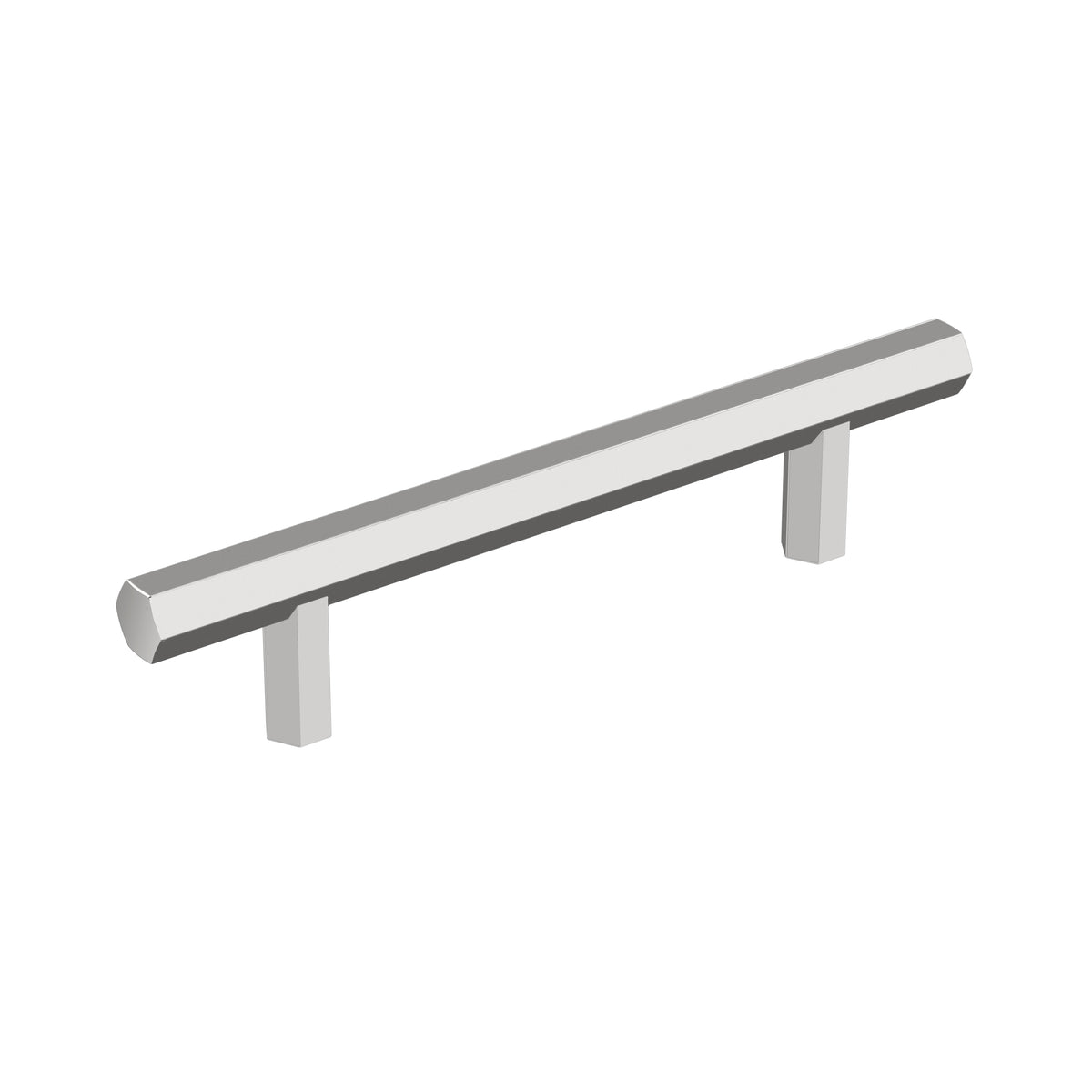 Amerock Caliber Pull Polished Chrome 3-3/4 in. Center-to-Center