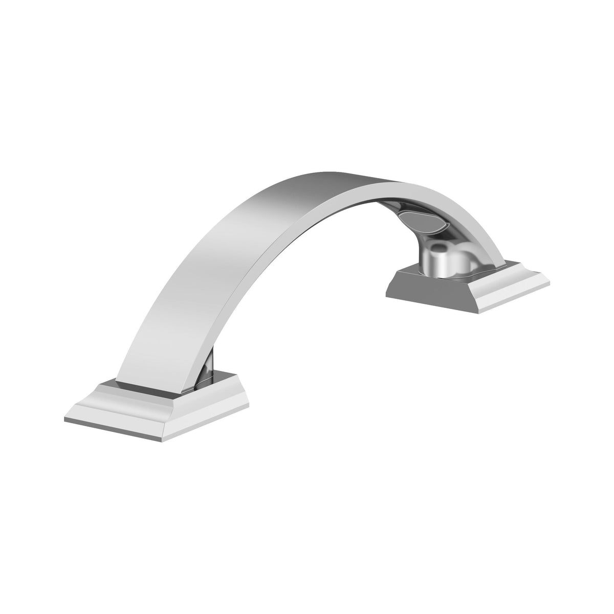 Amerock Candler Pull Polished Chrome 3 in. Center-to-Center