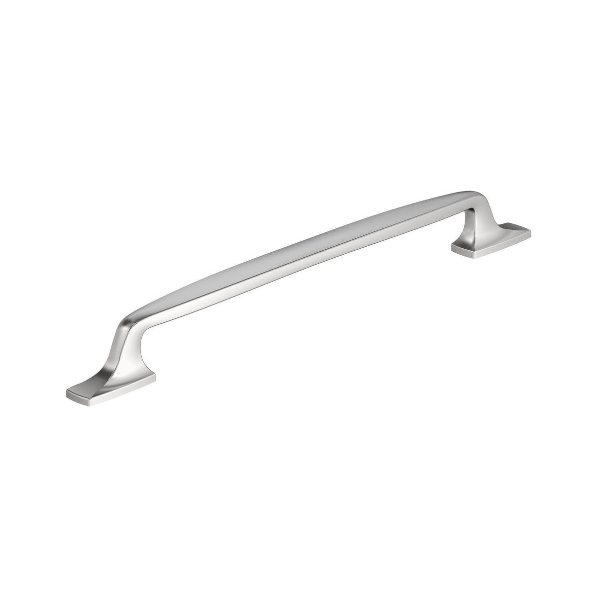 Amerock Highland Ridge Pull Polished Chrome 10-1/16 in. Center-to-Center