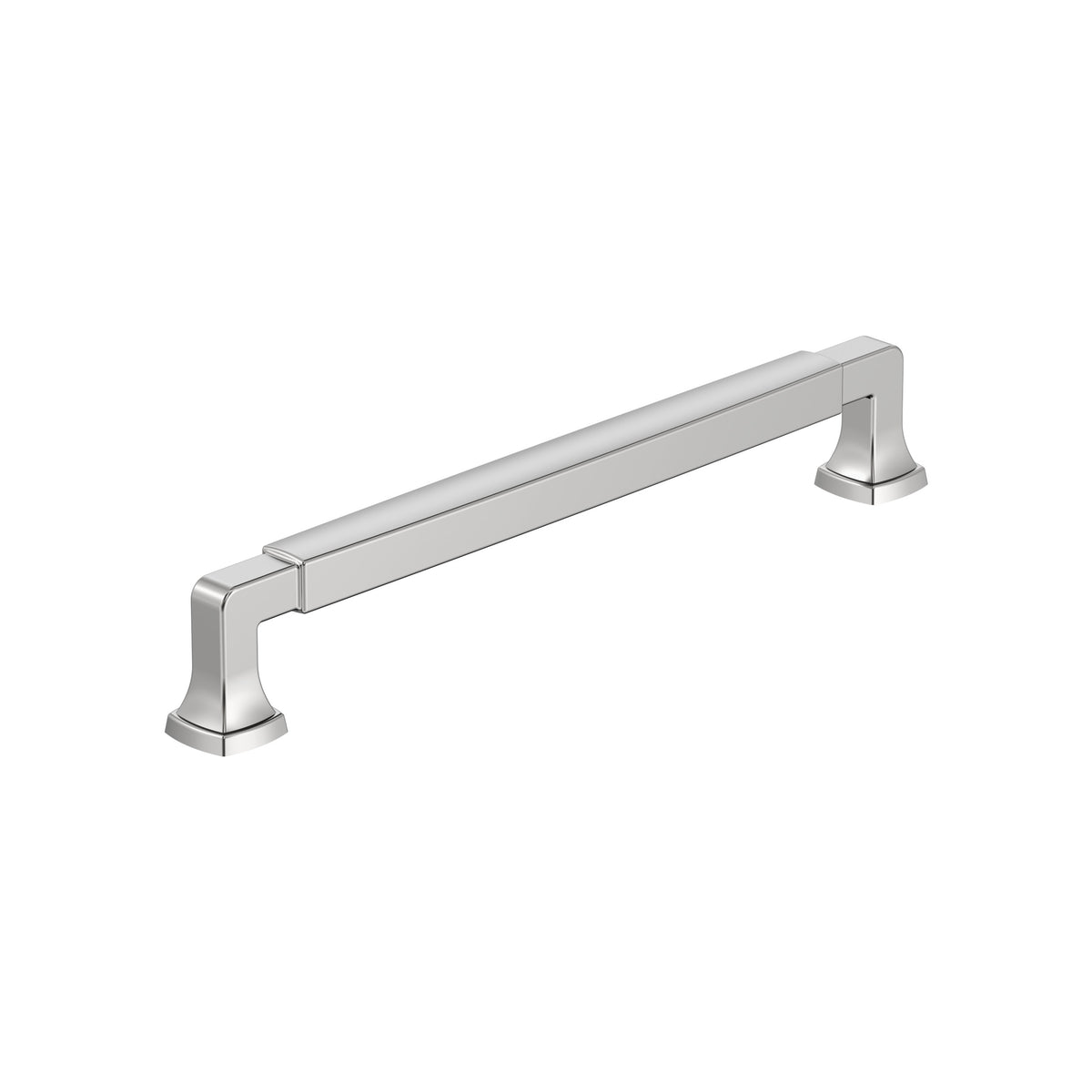 Amerock Stature Pull Polished Chrome 7-9/16 in. Center-to-Center