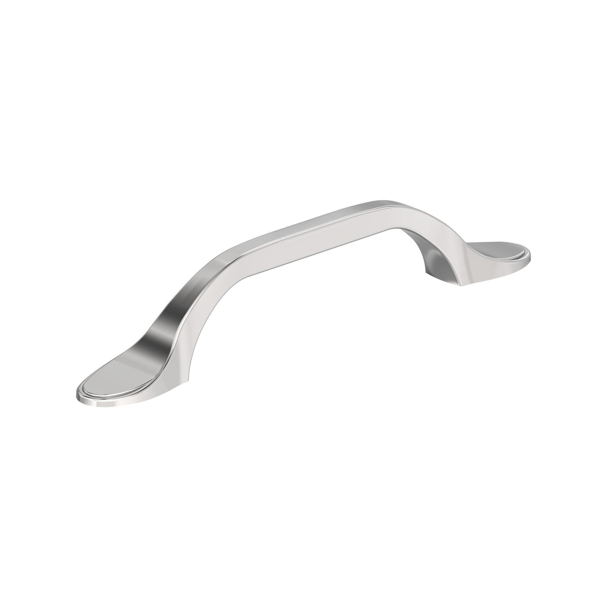 Amerock Ravino Pull Polished Chrome 3-3/4 in. Center-to-Center