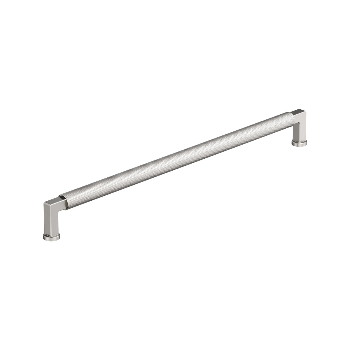 Amerock Balata Appliance Pull 18 in. Center-to-Center Polished Nickel 18 in. Center-to-Center