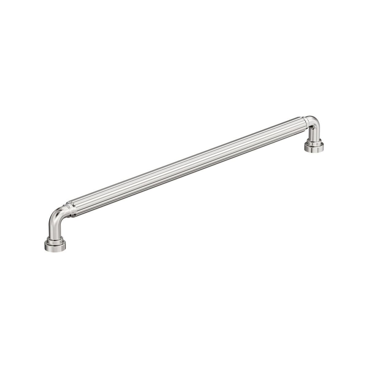 Amerock Cowrie Appliance Pull 18 in. Center-to-Center, Polished Nickel