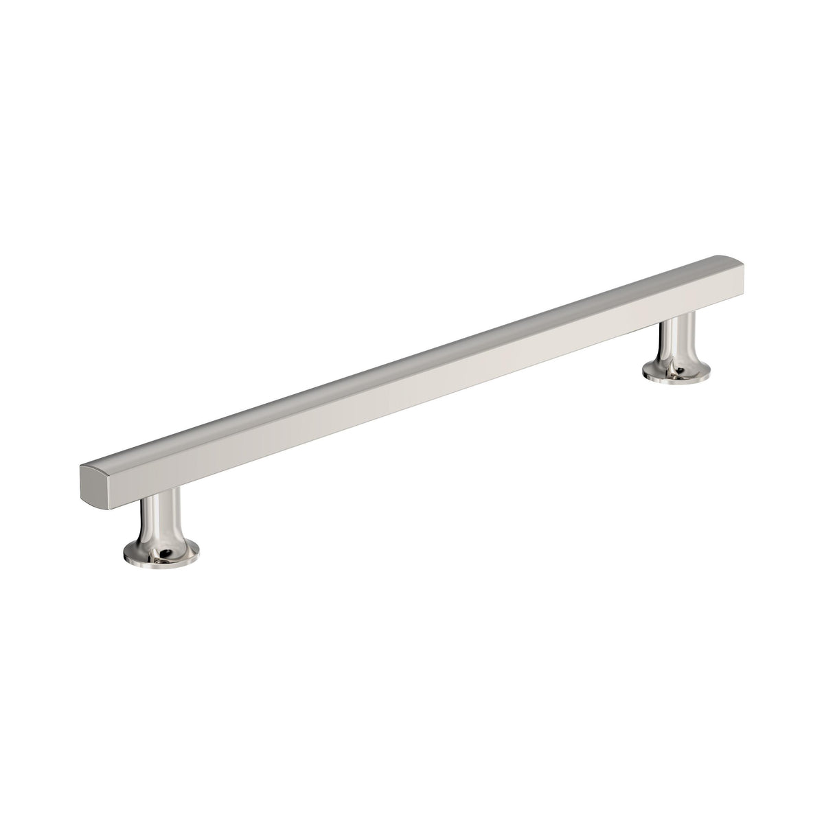 Amerock Everett Pull Polished Nickel 12 in. Center-to-Center