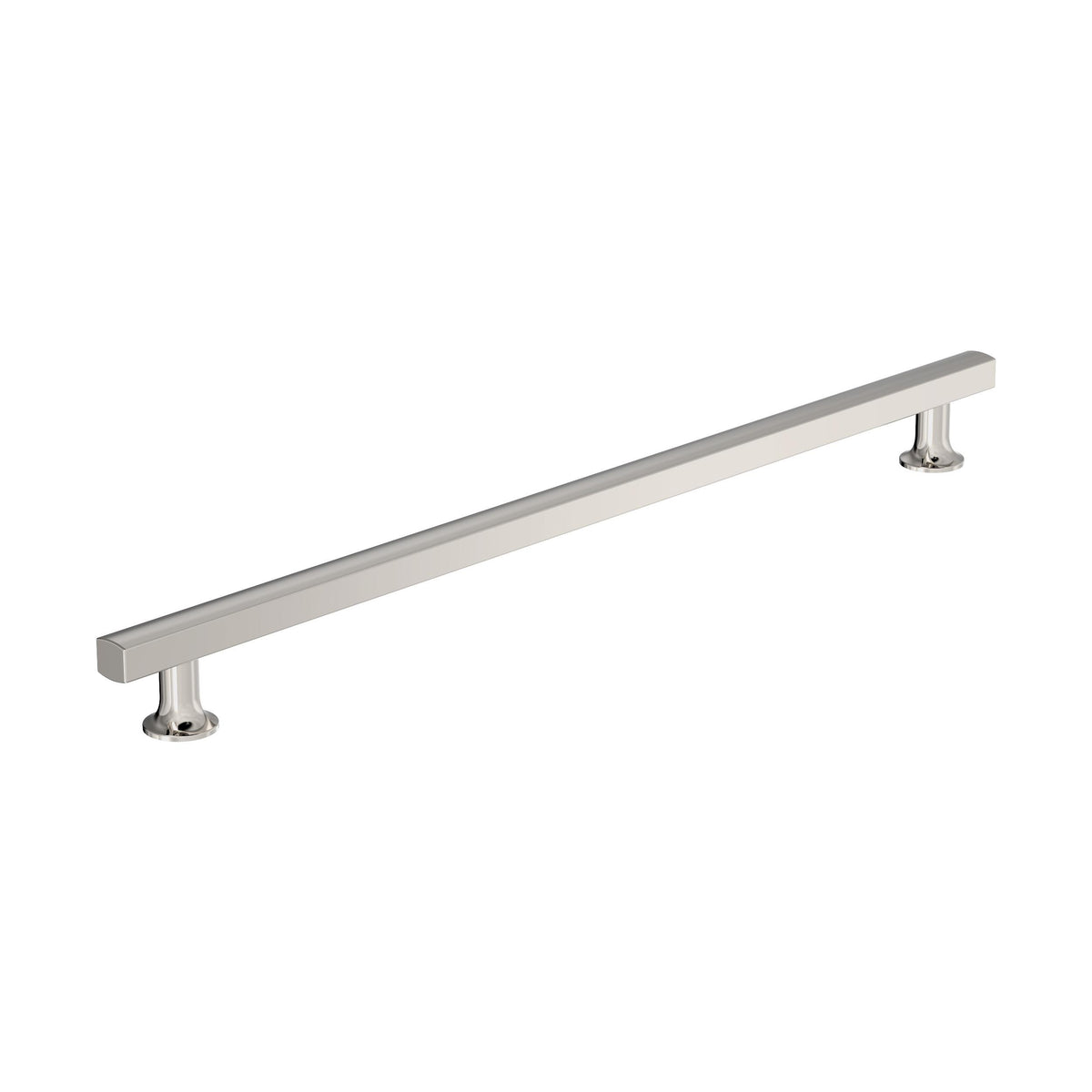 Amerock Everett Pull Polished Nickel 18 in. Center-to-Center