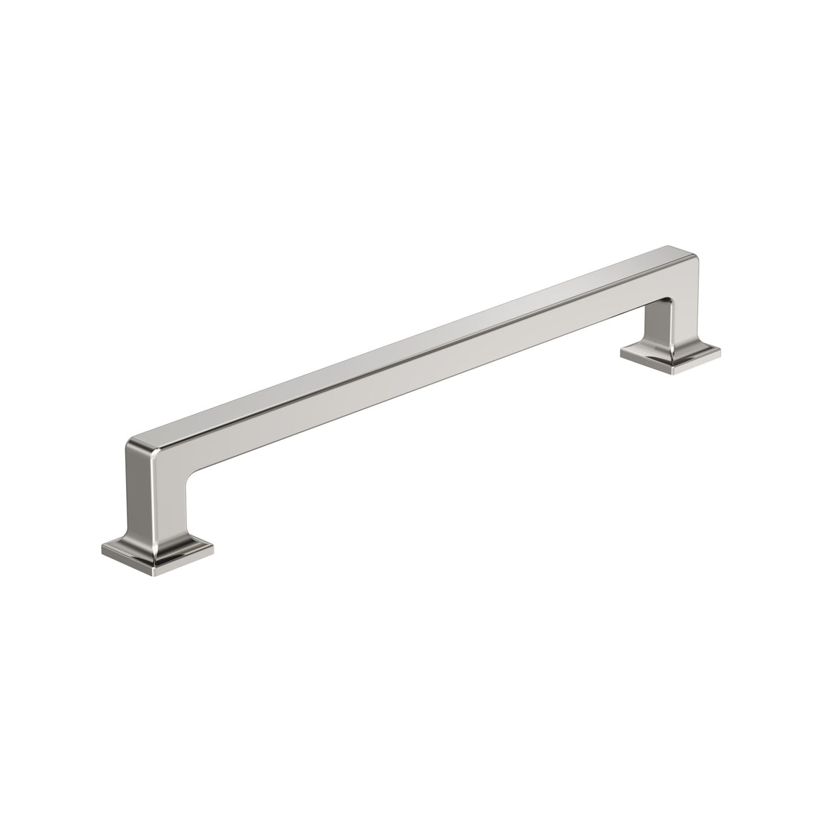 Amerock Lintel Appliance Pull Polished Nickel 12 in. Center-to-Center