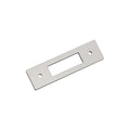 Amerock Medora Backplate 3" Center To Center, Polished Nickel