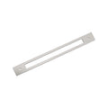 Amerock Medora Backplate 12" Center To Center, Polished Nickel