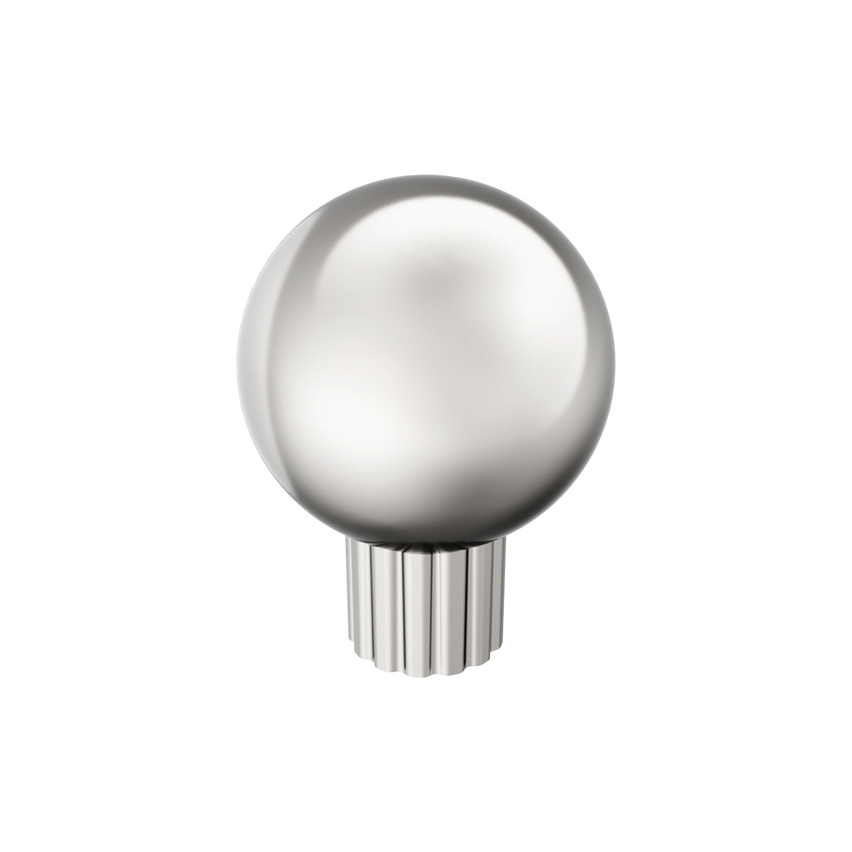Amerock Cowrie Knob 1-1/8" Diameter, Polished Nickel