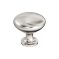 Amerock Knob Edona, Polished Nickel, 1-1/4"