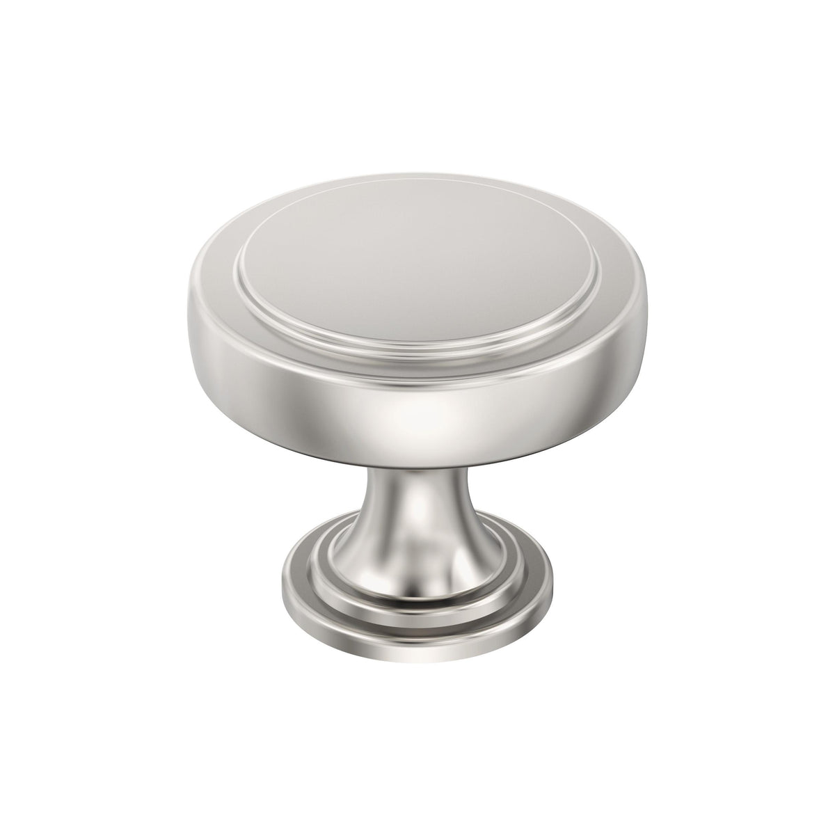 Amerock Exceed Knob 1-3/8" Diameter, Polished Nickel