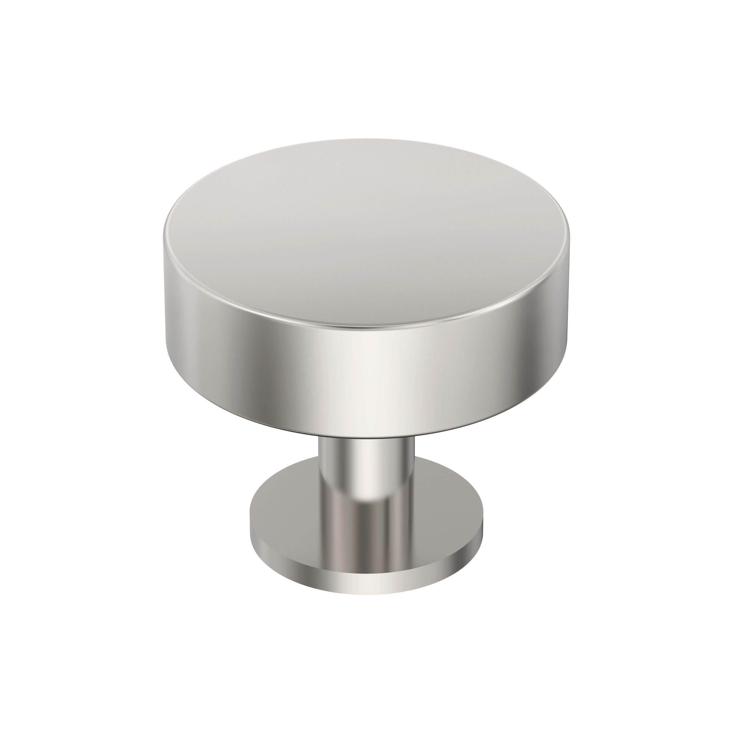 Amerock Radius Knob 1-1/4" Diameter, Polished Nickel