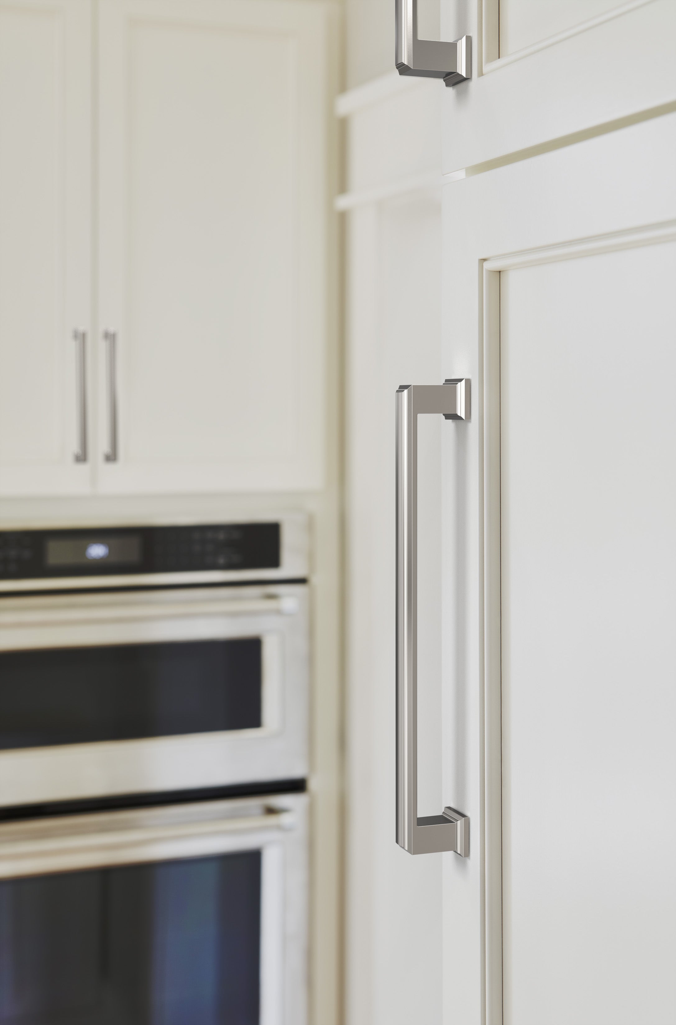 Amerock Appoint Pull  Polished Nickel 7-9/16" Center to Center