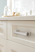 Amerock Appoint Pull  Polished Nickel 3" Center to Center
