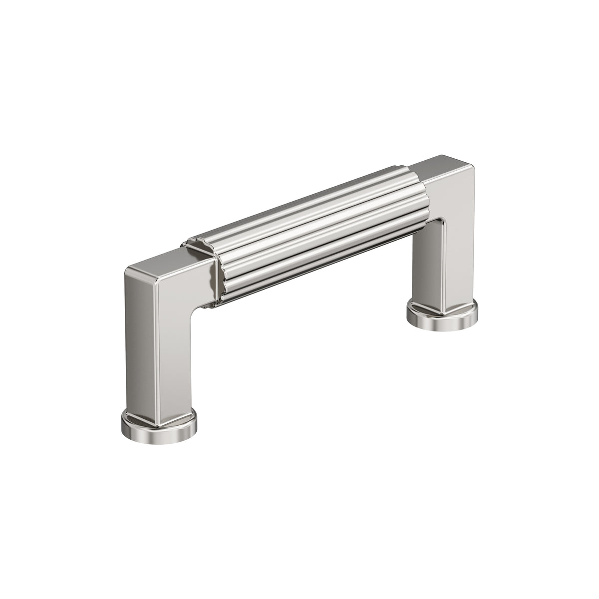 Amerock Ballard Pull 3 in. Center-to-Center, Polished Nickel