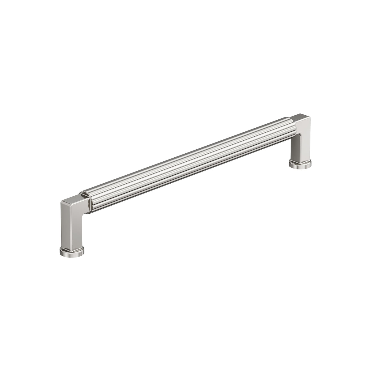 Amerock Ballard Pull 7-9/16 in. Center-to-Center, Polished Nickel