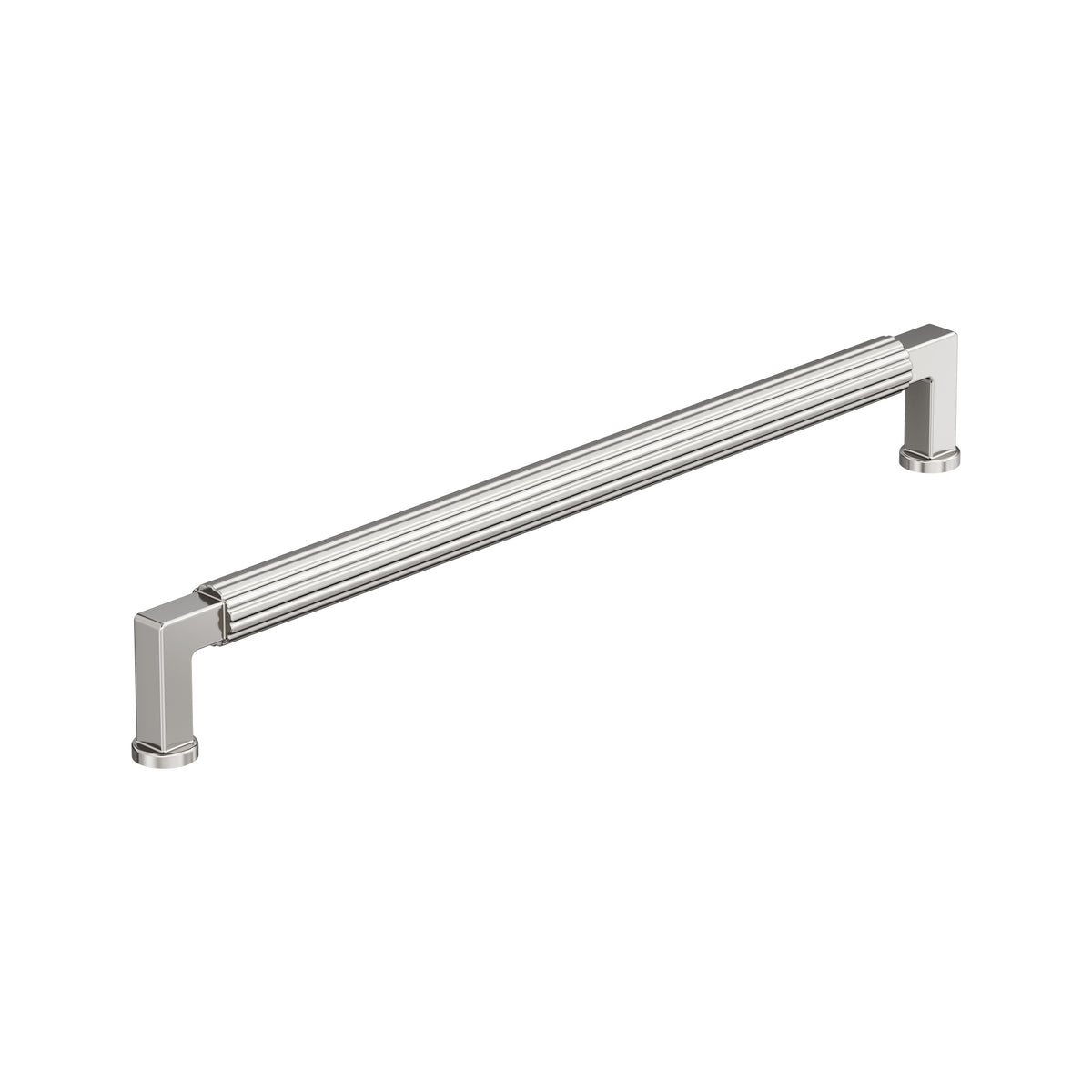 Amerock Ballard Pull 10-1/16 in. Center-to-Center, Polished Nickel