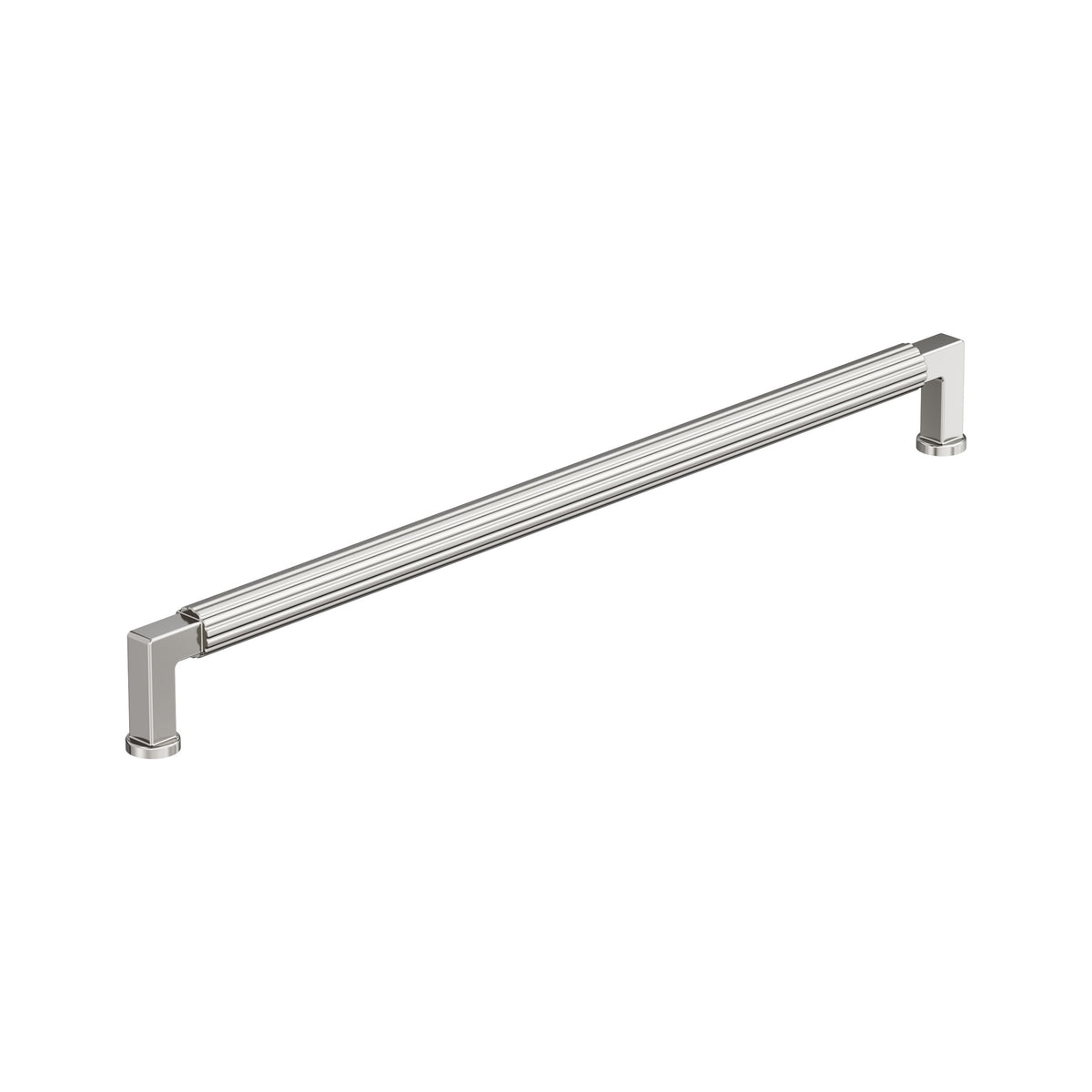 Amerock Ballard Pull 12-5/8 in. Center-to-Center, Polished Nickel