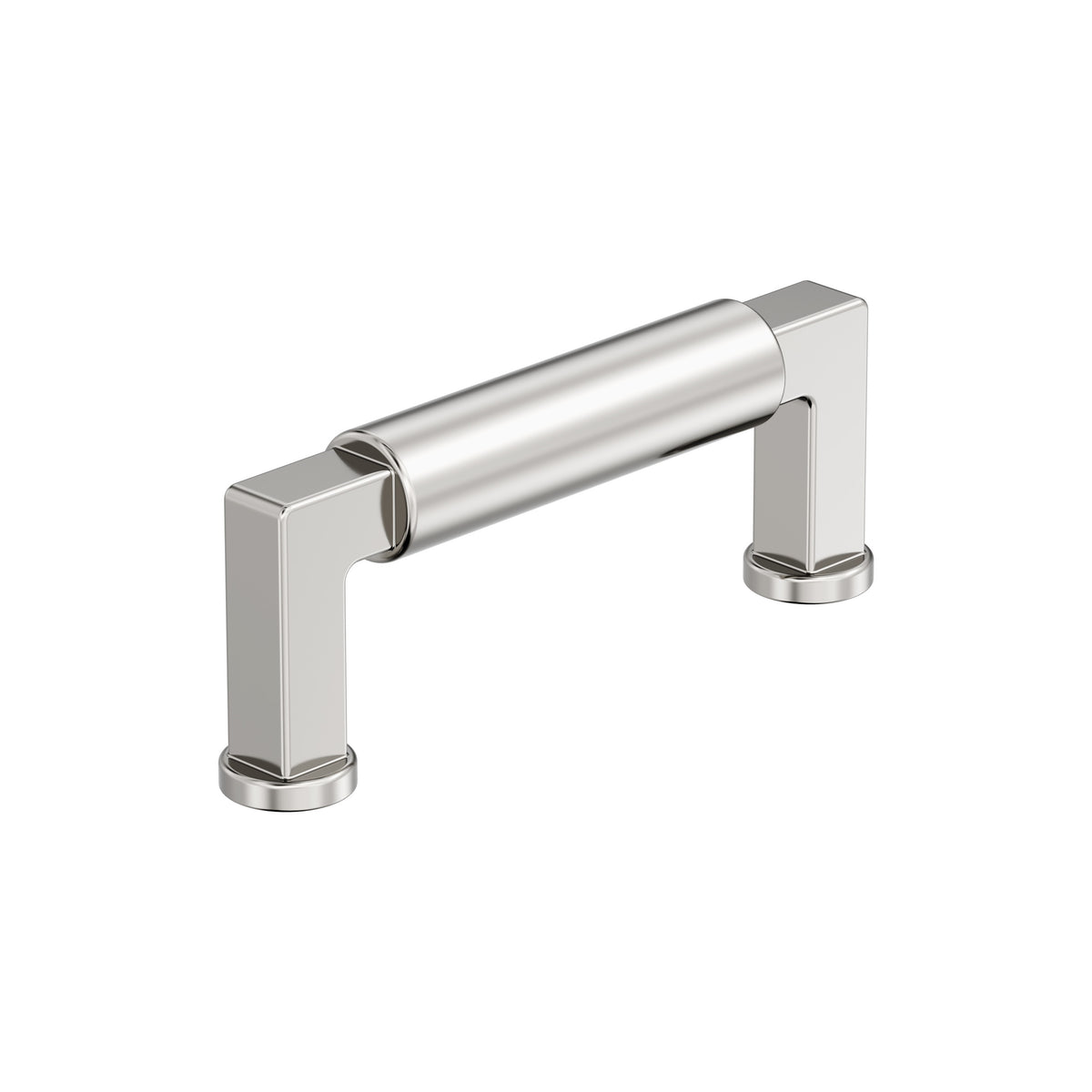 Amerock Balon Pull 3 in. Center-to-Center, Polished Nickel