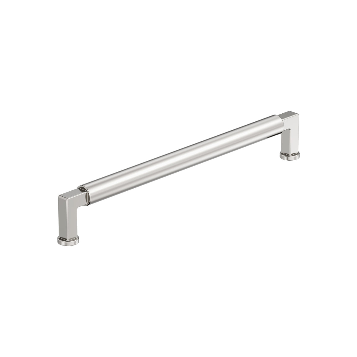 Amerock Balon Pull 8-13/16 in. Center-to-Center, Polished Nickel
