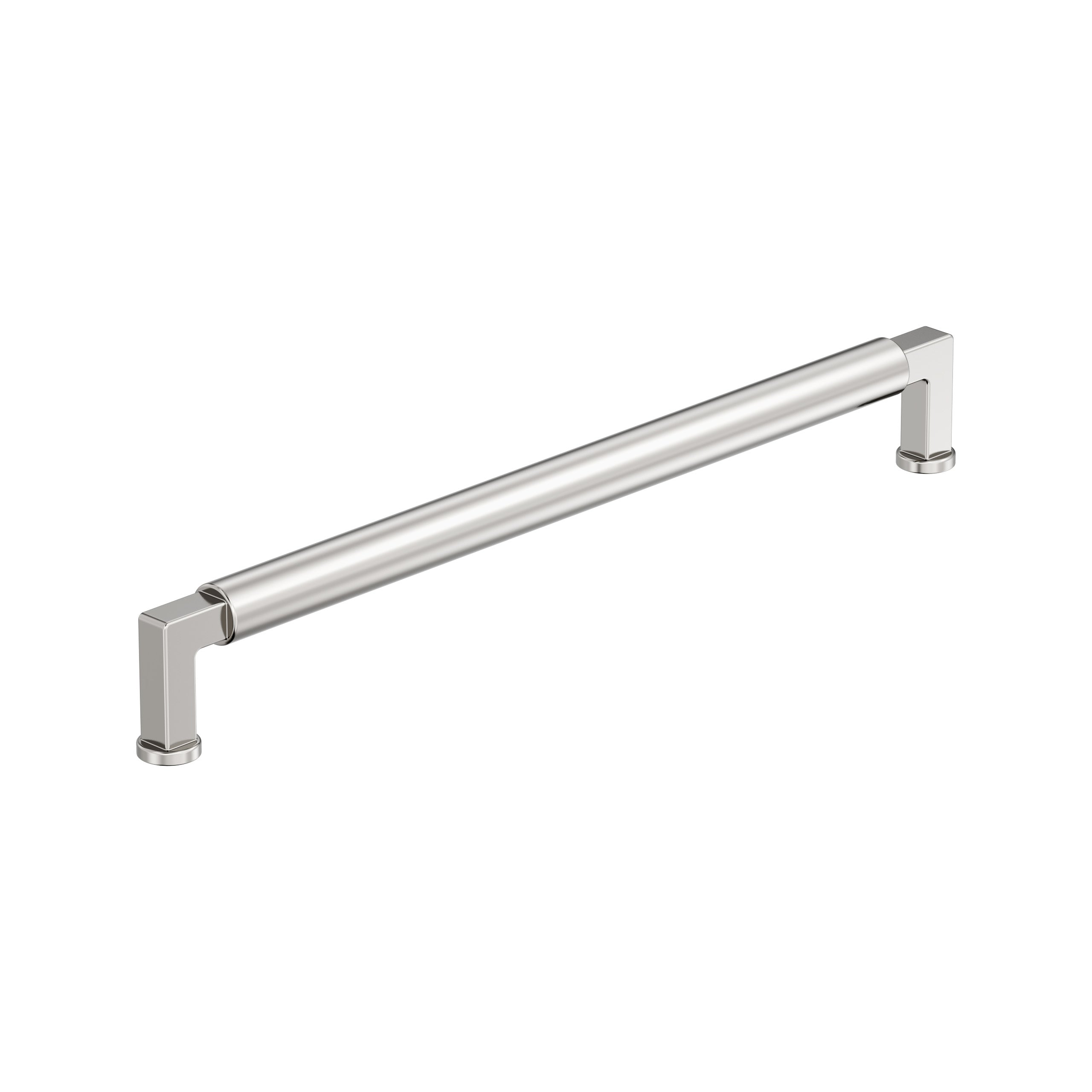 Amerock Balon Pull 10-1/16" Center To Center, Polished Nickel