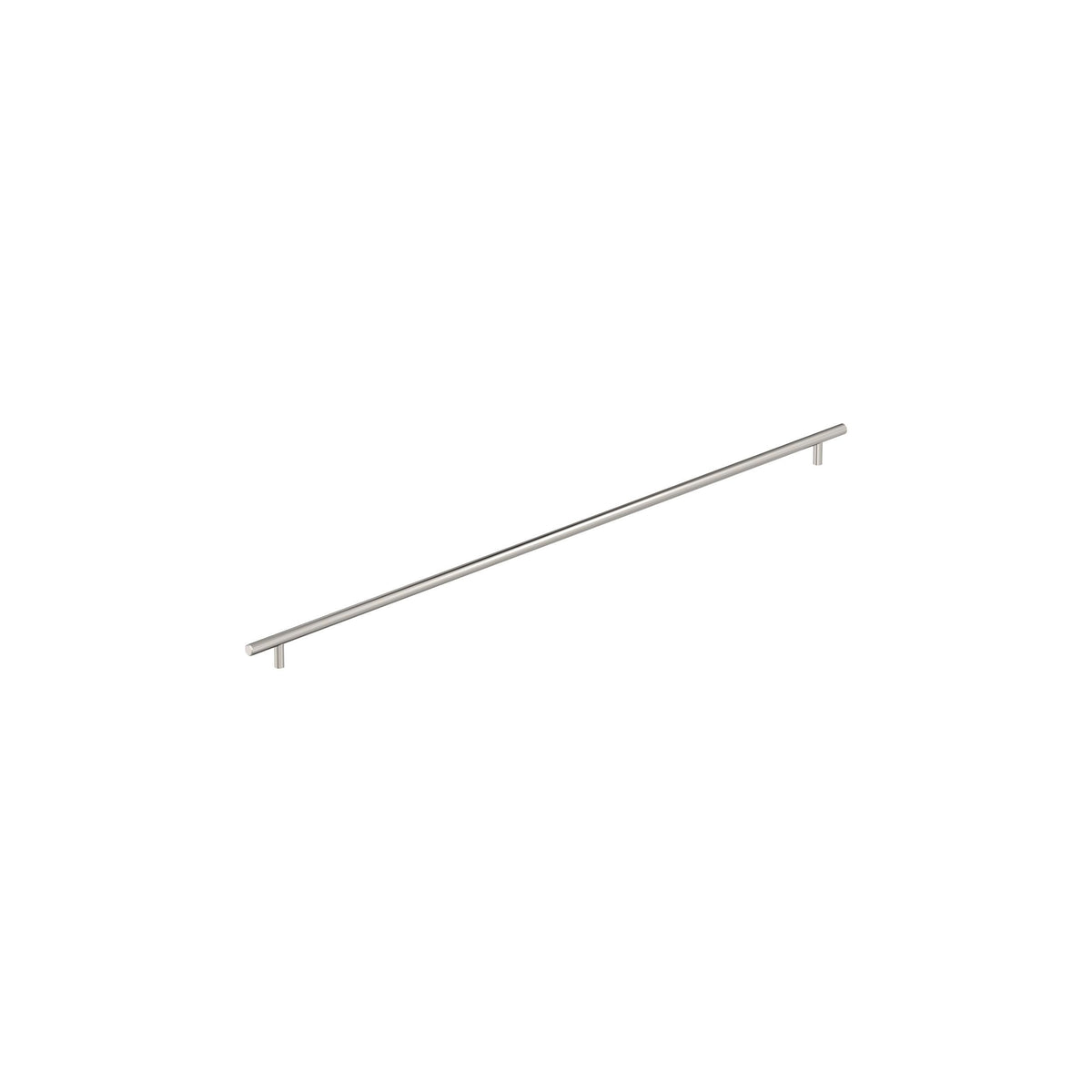 Amerock Bar Pull 30-1/4 in. Center-to-Center Polished Nickel