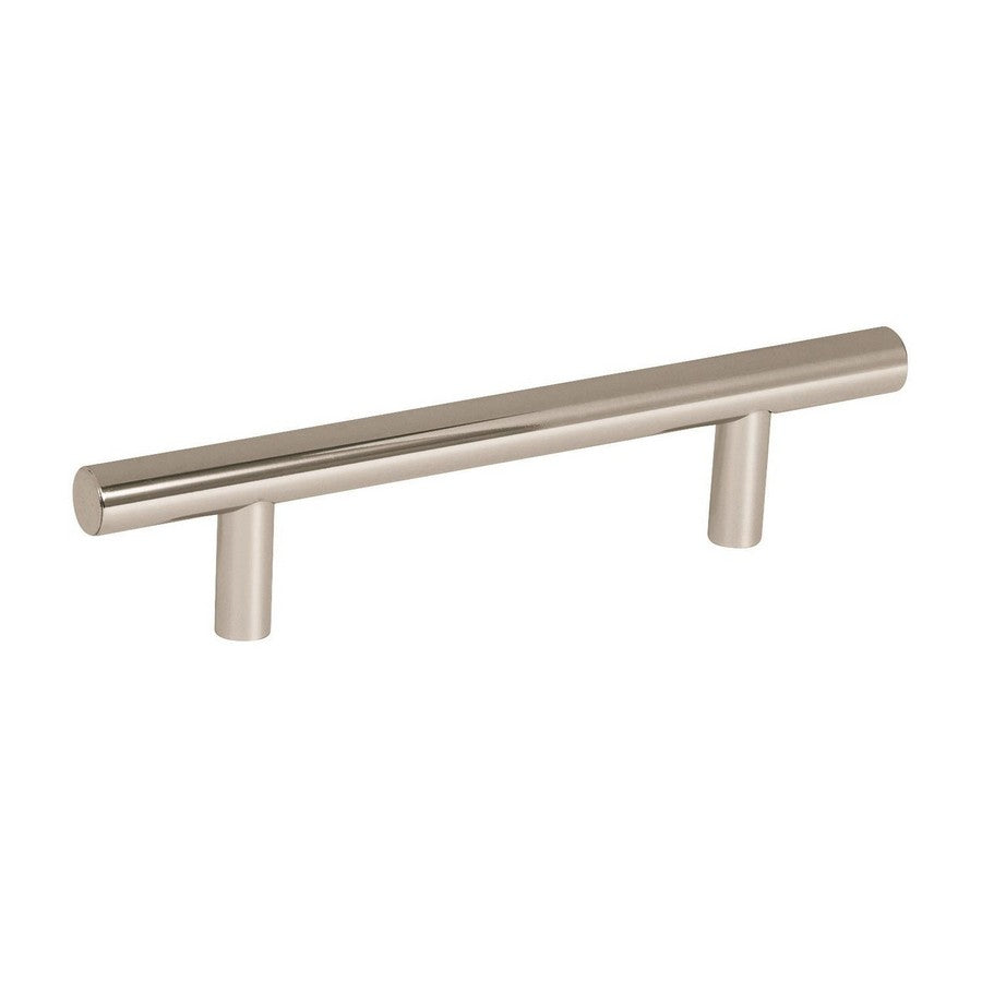 Amerock Bar Pull 3-3/4 in. Center-to-Center Polished Nickel