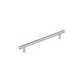 Amerock Bar Pull 8-13/16" Center-to-Center Polished Nickel