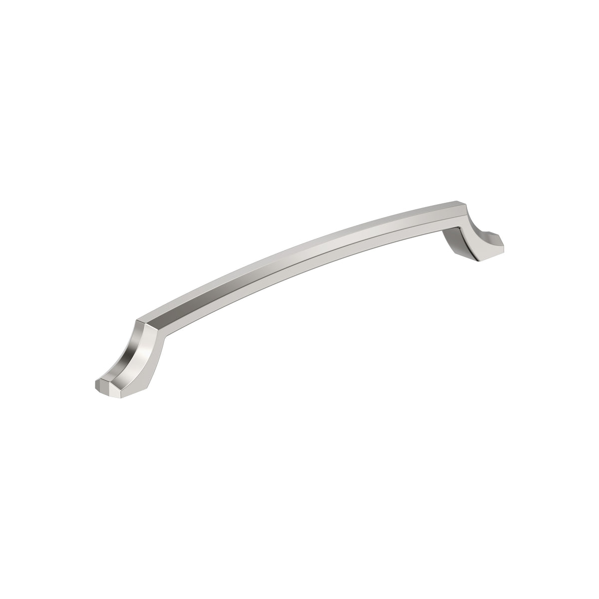 Amerock Bellamy Pull 8-13/16 in. Center-to-Center, Polished Nickel