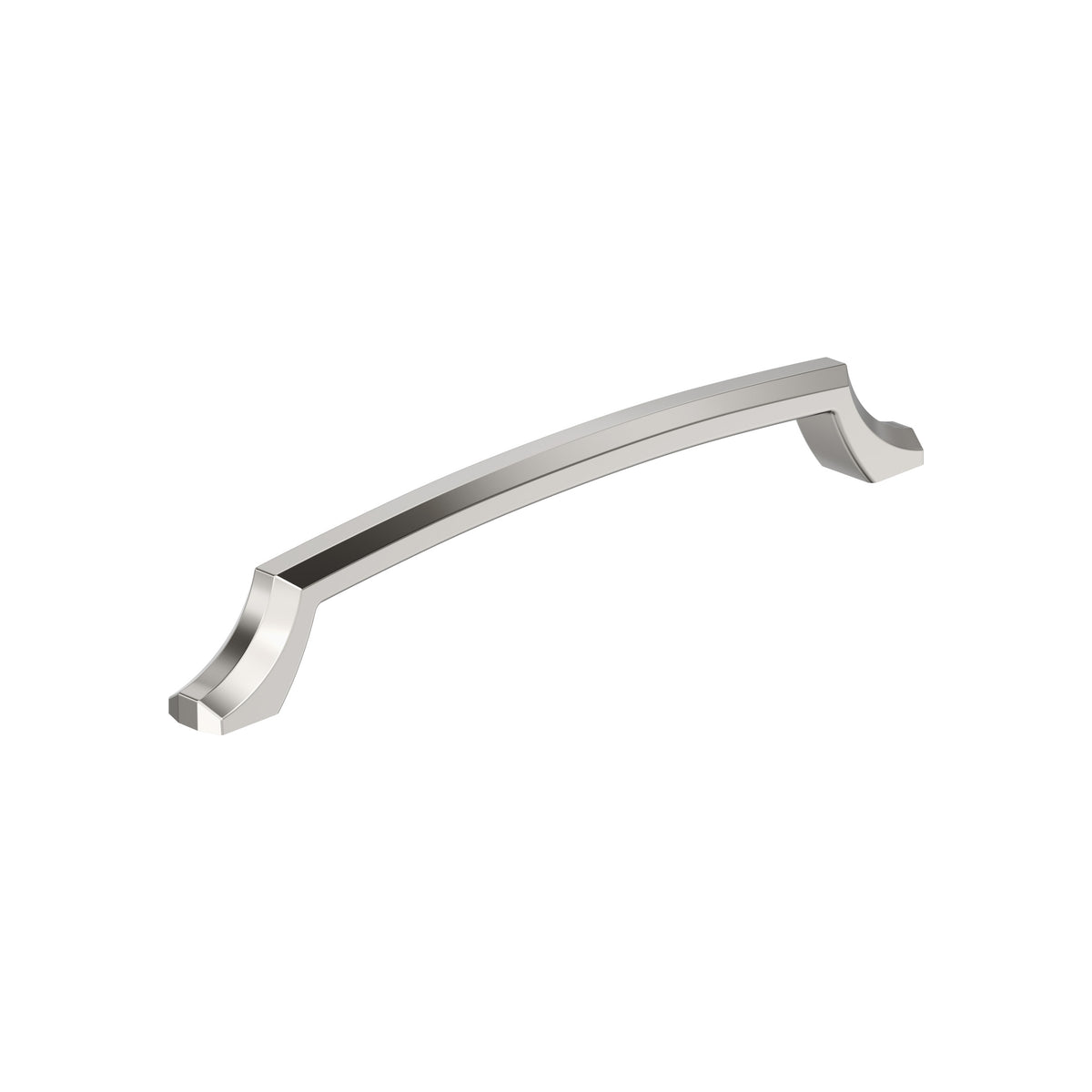 Amerock Bellamy Pull 7-9/16 in. Center-to-Center, Polished Nickel