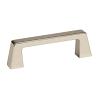 Amerock Blackrock Pull  Polished Nickel 3" Center to Center