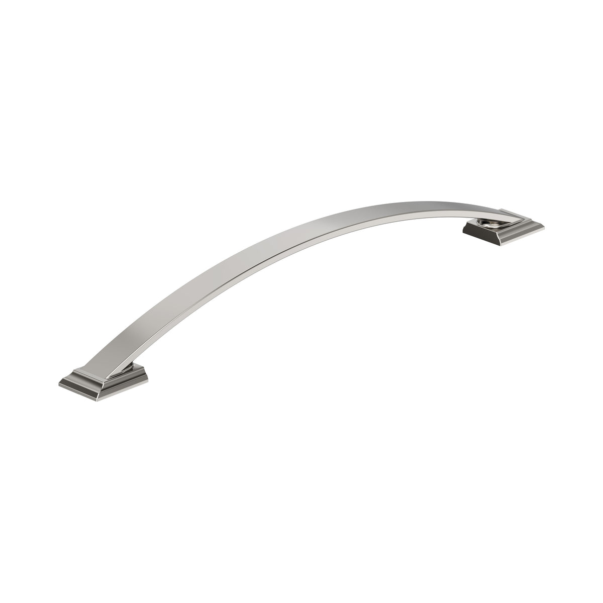 Amerock Candler Pull Polished Nickel 10-1/16 in. Center-to-Center
