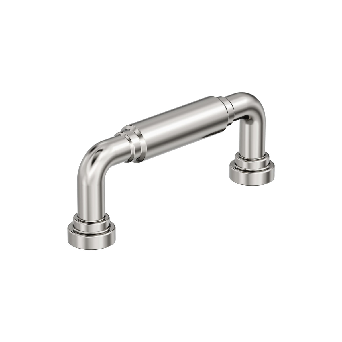 Amerock Coble Pull 3 in. Center-to-Center, Polished Nickel