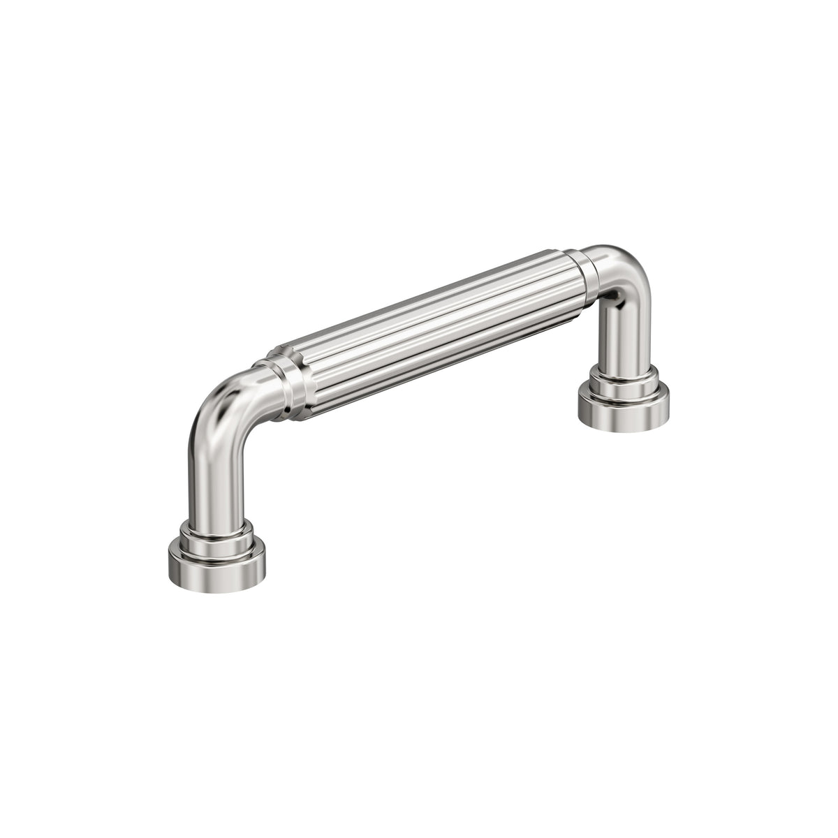 Amerock Cowrie Pull 3-3/4" Center-to-Center, Polished Nickel